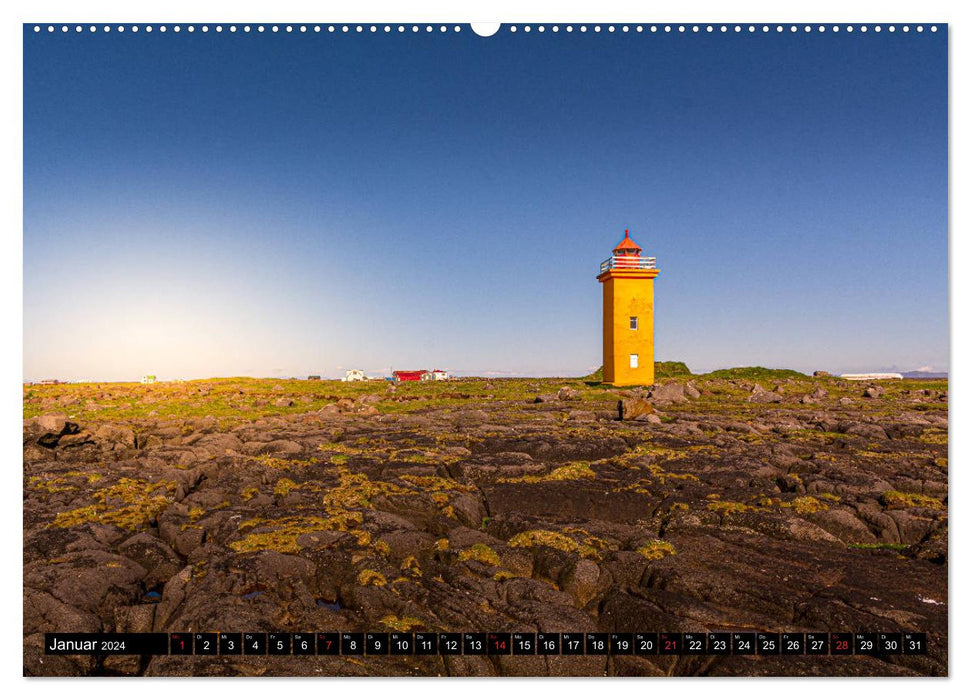 Island - märchenhafte Ansichten (CALVENDO Wandkalender 2024)