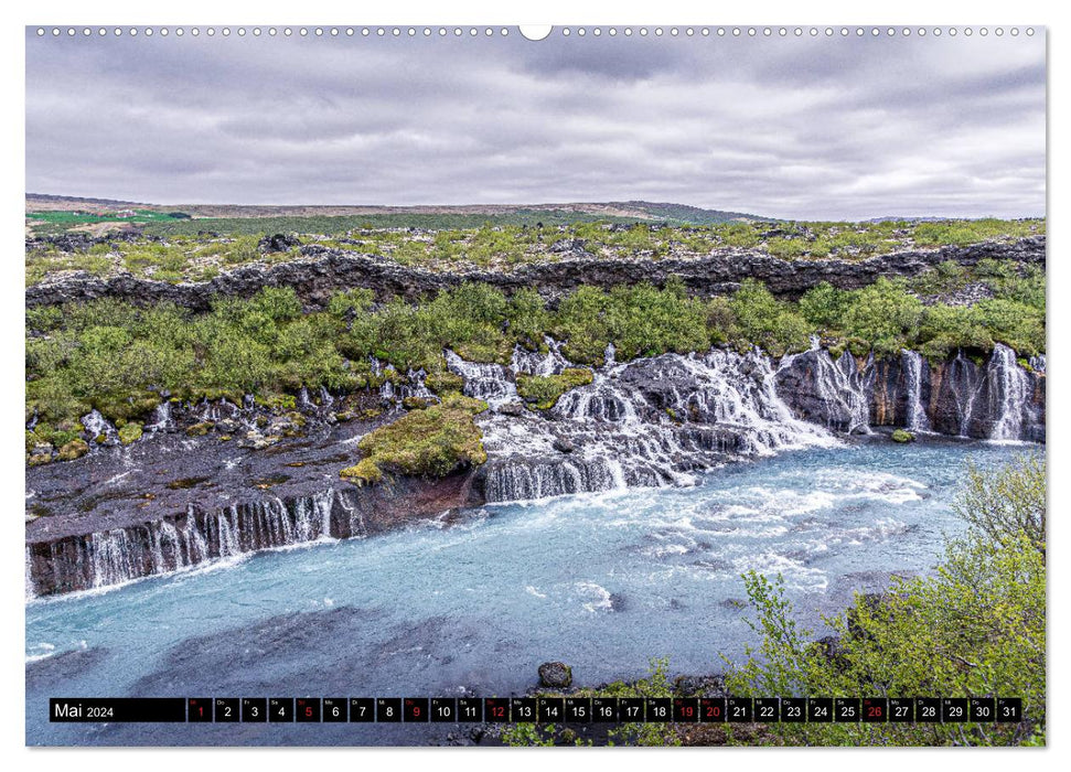 Island - märchenhafte Ansichten (CALVENDO Wandkalender 2024)