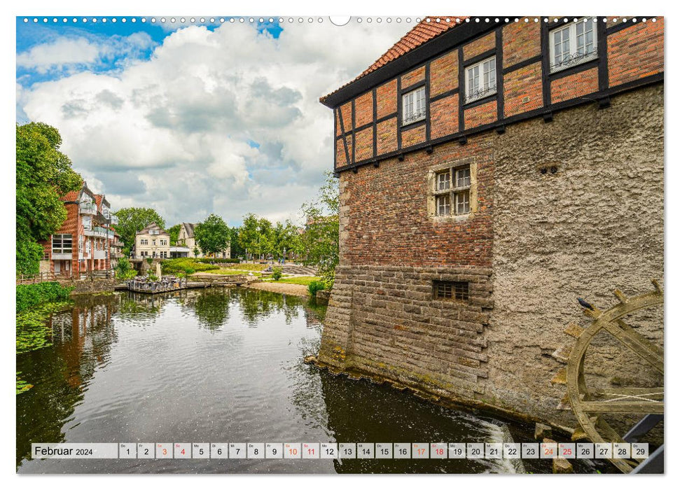 Lüdinghausen Impressionen (CALVENDO Wandkalender 2024)