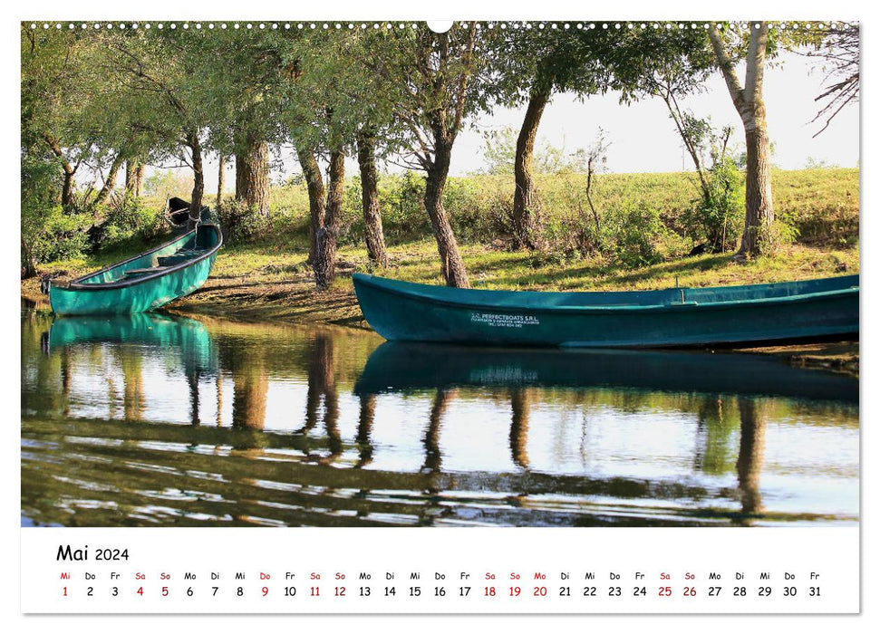 Eine Reise ins magische Donaudelta (CALVENDO Premium Wandkalender 2024)