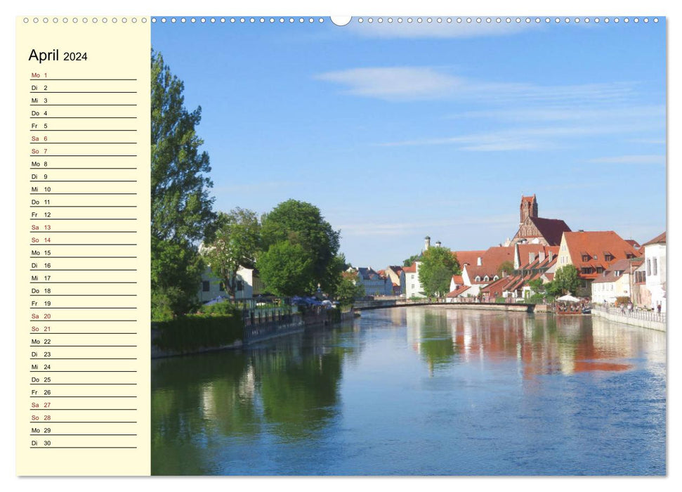 Landshut erleben (CALVENDO Premium Wandkalender 2024)