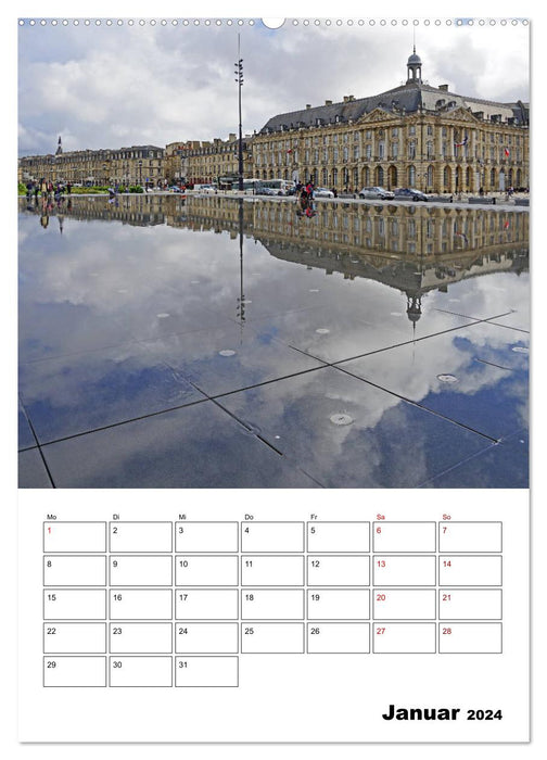 Frankreich erleben (CALVENDO Premium Wandkalender 2024)
