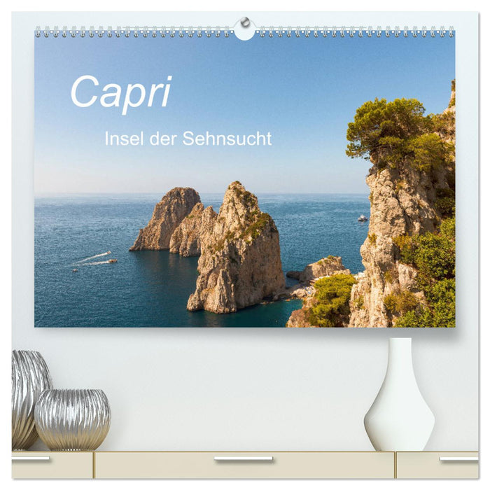 Capri, Insel der Sehnsucht (CALVENDO Premium Wandkalender 2024)