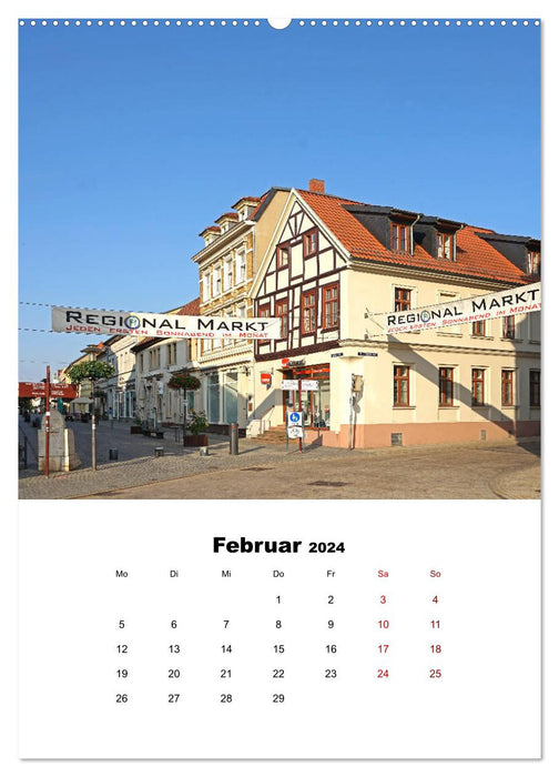 Haldensleben in Sachsen-Anhalt (CALVENDO Wandkalender 2024)