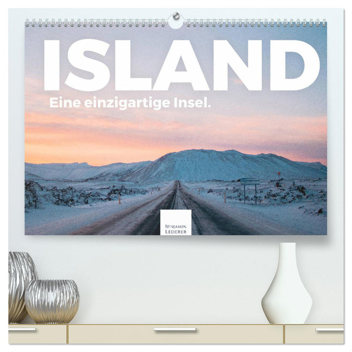 Island - Ein einzigartige Insel. (CALVENDO Premium Wandkalender 2024)