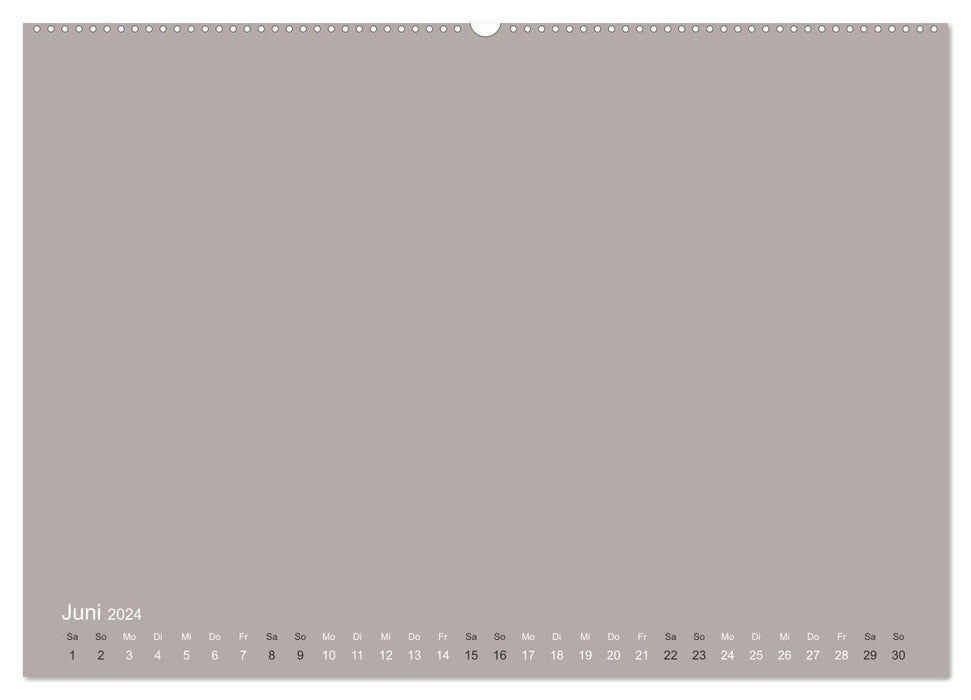DIY Bastel-Kalender -Erdige Pastell Farben- Zum Selbstgestalten (CALVENDO Premium Wandkalender 2024)