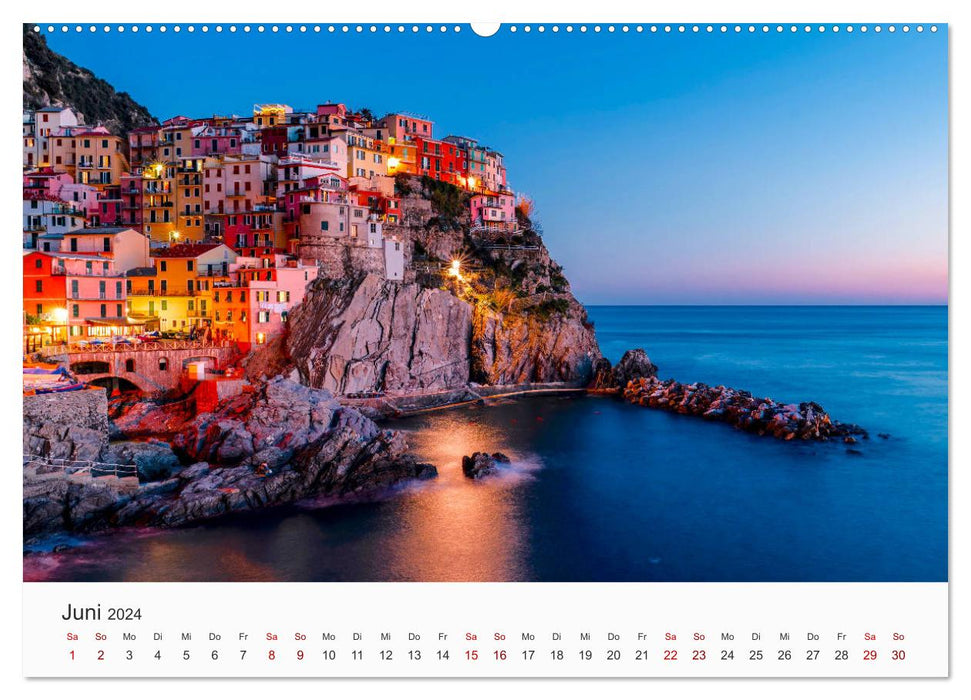 Toskana - idyllische Landschaft (CALVENDO Premium Wandkalender 2024)