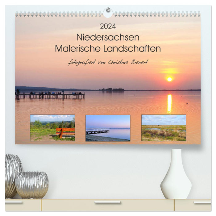 Niedersachsen - Malerische Landschaften (CALVENDO Premium Wandkalender 2024)