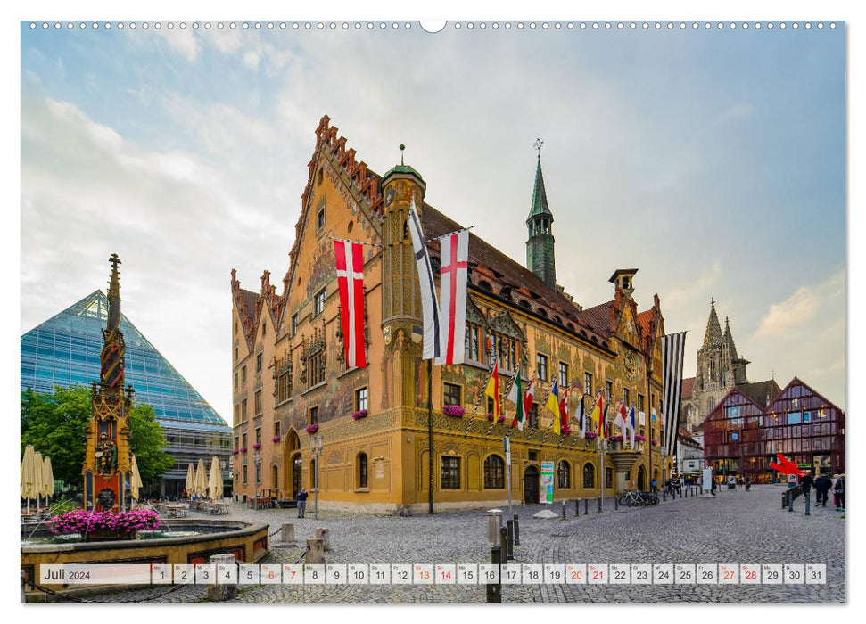 Ulm Impressions (CALVENDO Premium Wall Calendar 2024) 