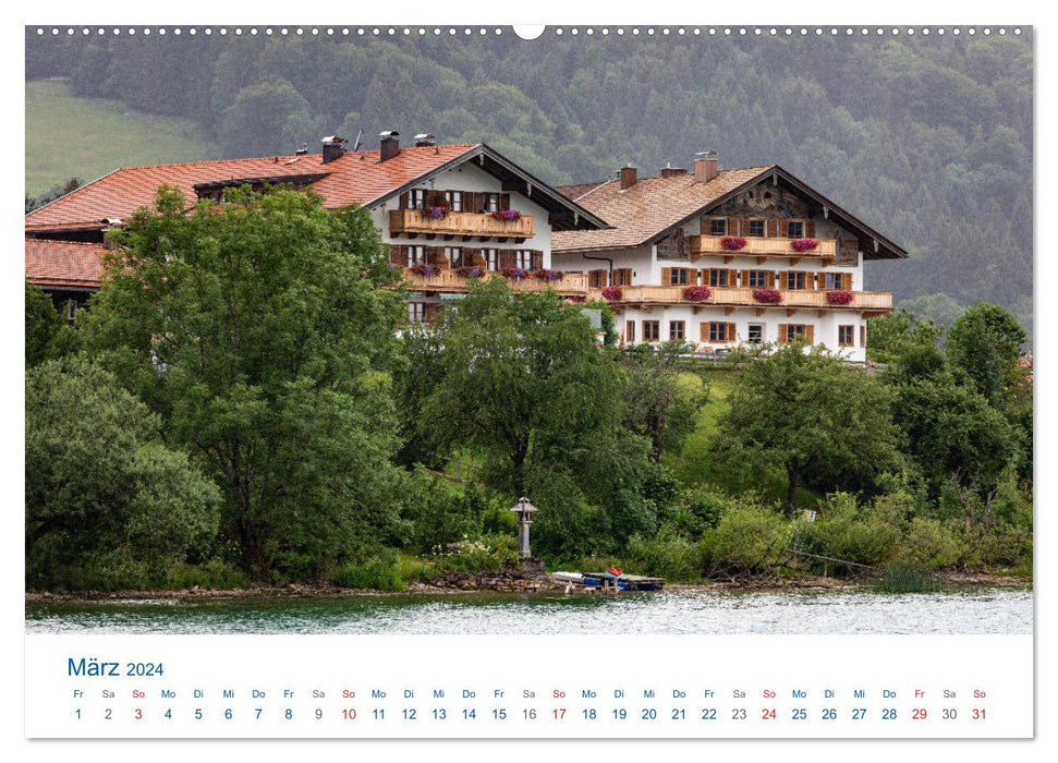 Beautiful Tegernsee (CALVENDO Premium Wall Calendar 2024) 