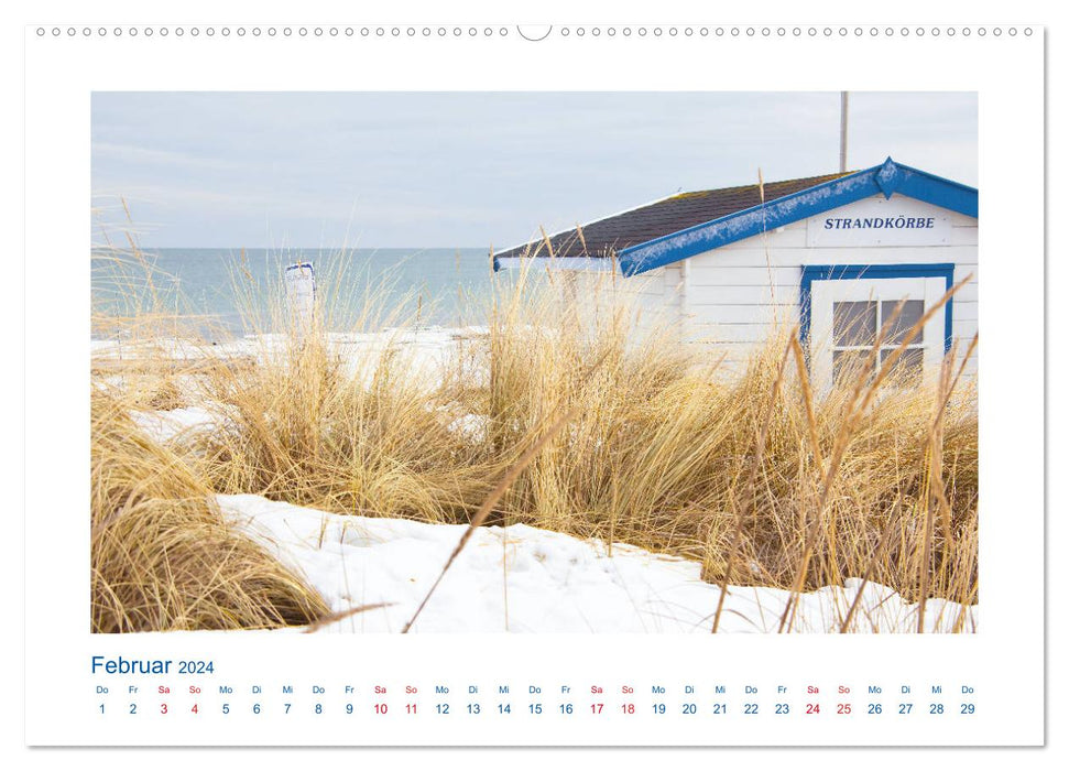 Out and about on the Baltic Sea (CALVENDO Premium Wall Calendar 2024) 