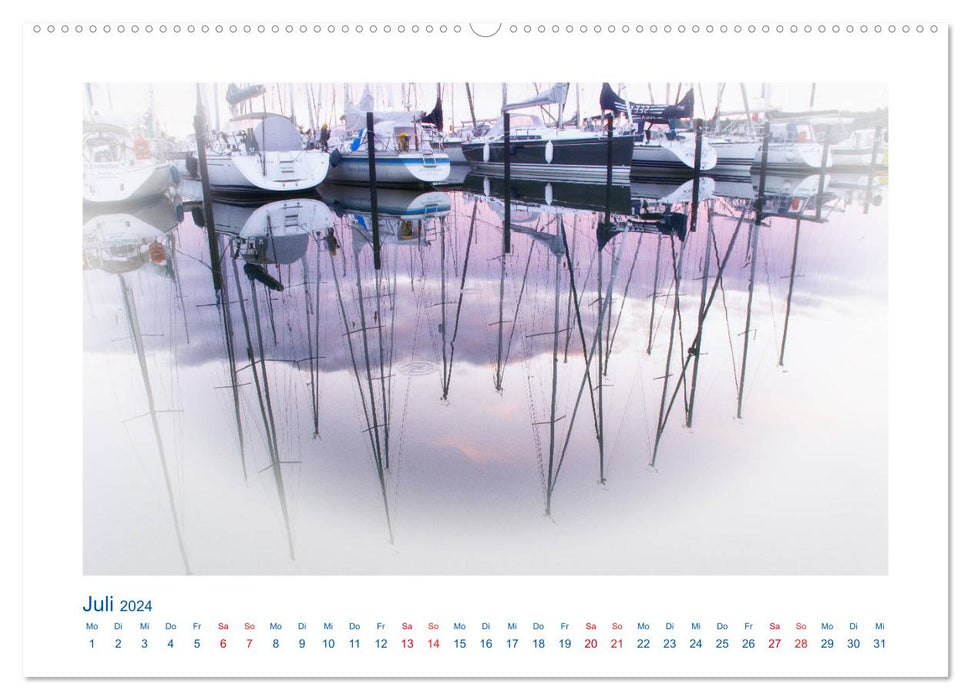 Unterwegs an der Ostsee (CALVENDO Premium Wandkalender 2024)