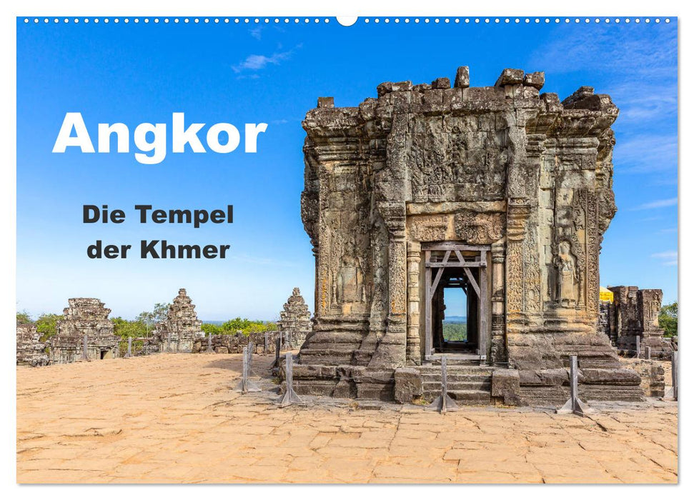 Angkor - Die Tempel der Khmer (CALVENDO Wandkalender 2024)