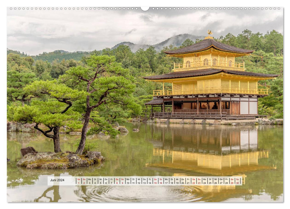 Japan - Land of the Rising Sun (CALVENDO Premium Wall Calendar 2024) 