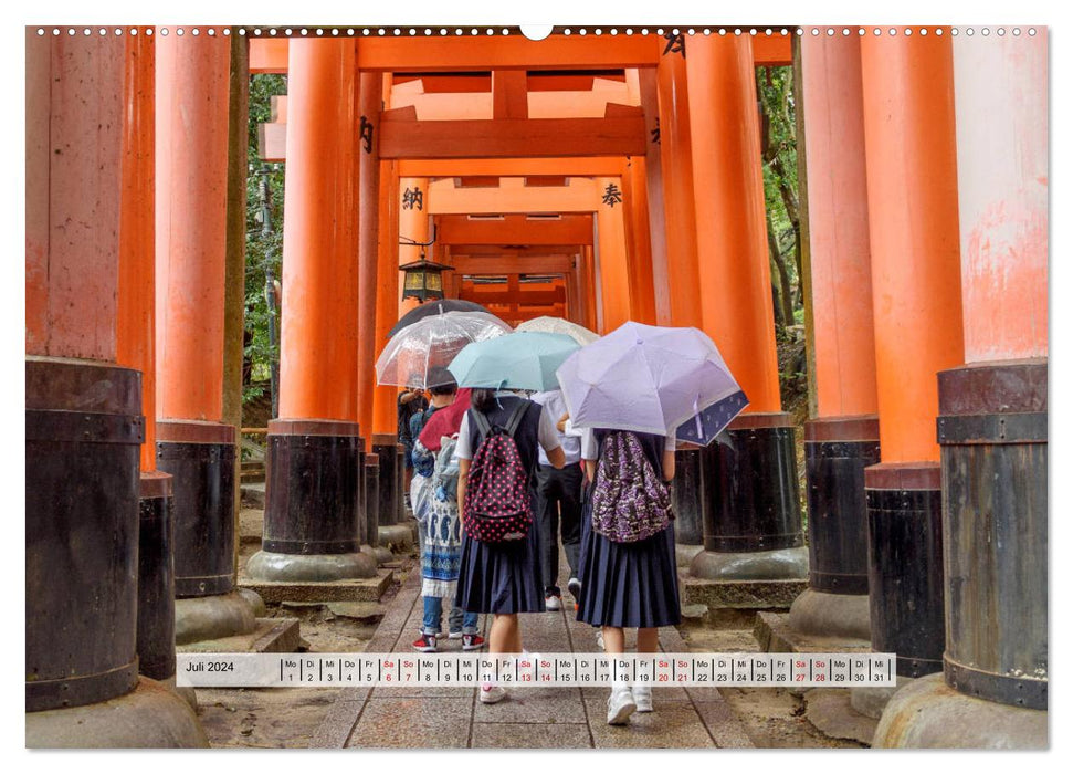 Japan - Land der aufgehenden Sonne (CALVENDO Premium Wandkalender 2024)