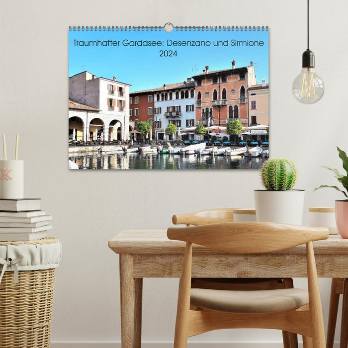 Fantastic Lake Garda: Desenzano and Sirmione (CALVENDO wall calendar 2024) 