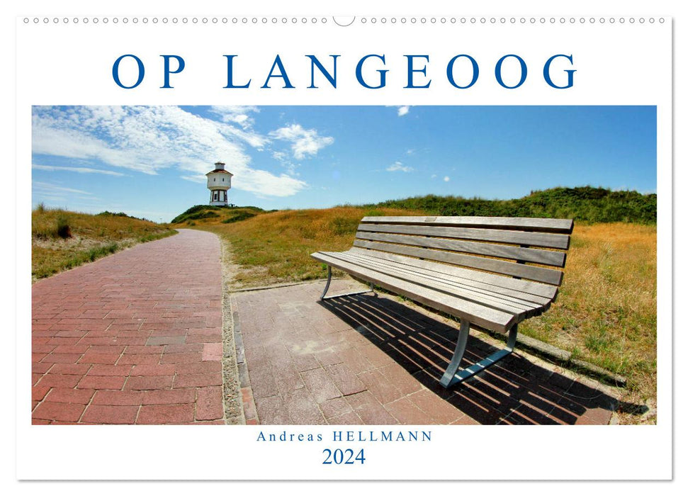 OP LANGEOOG (CALVENDO Wandkalender 2024)