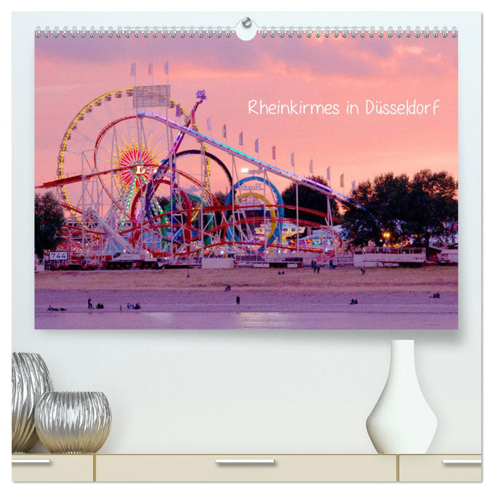 Rheinkirmes in Düsseldorf (CALVENDO Premium Wandkalender 2024)