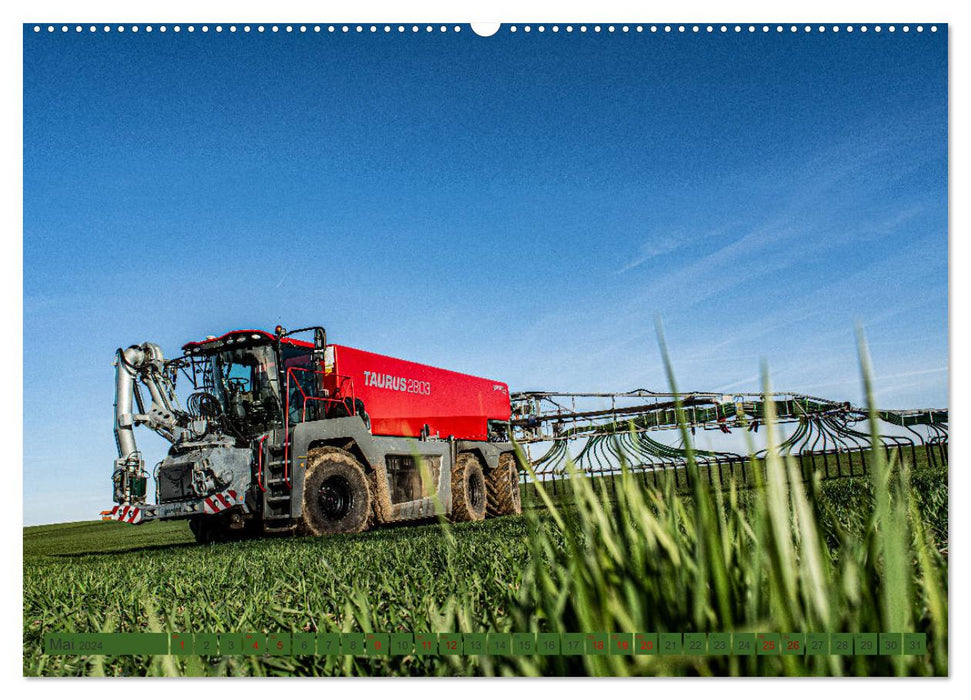 Landwirtschaft - Gülleausbringung (CALVENDO Premium Wandkalender 2024)