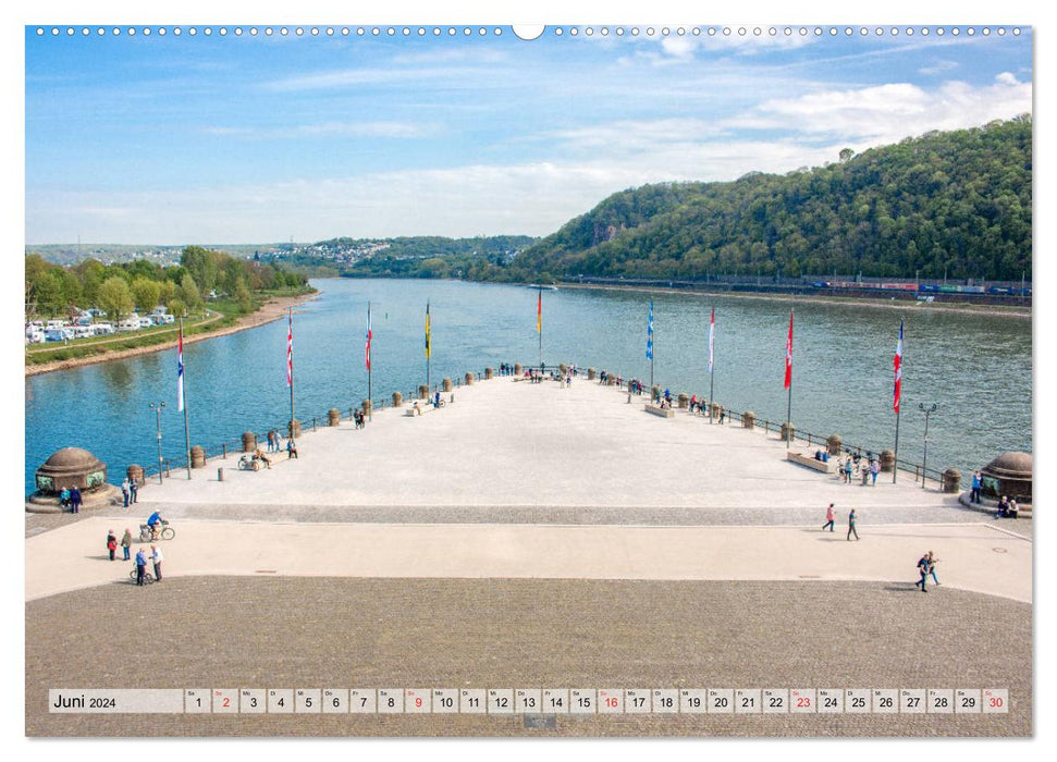 Koblenz Impressions (CALVENDO Premium Wall Calendar 2024) 