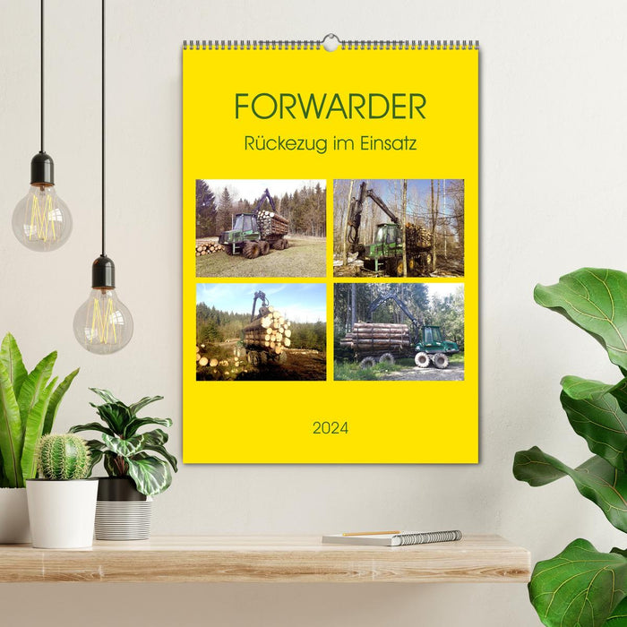 FORWARDER forwarder in use (CALVENDO wall calendar 2024) 