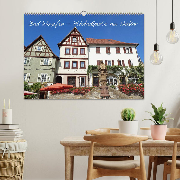 Bad Wimpfen - old town pearl on the Neckar (CALVENDO wall calendar 2024) 