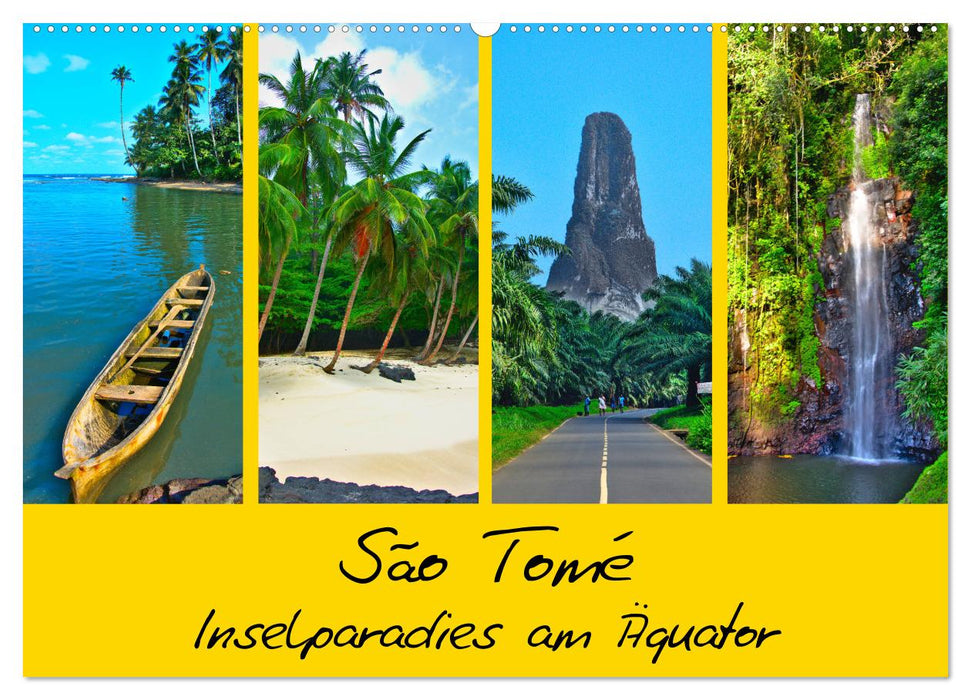 São Tomé - Inselparadies am Äquator (CALVENDO Wandkalender 2024)