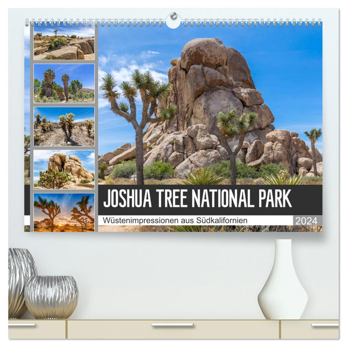 JOSHUA TREE NATIONAL PARK Wüstenimpressionen aus Südkalifornien (CALVENDO Premium Wandkalender 2024)