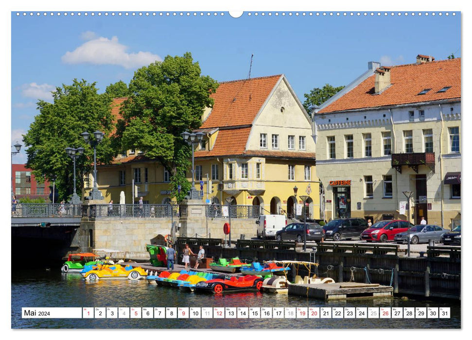 Memel - Klaipeda. Litauens Fenster zum Meer (CALVENDO Premium Wandkalender 2024)