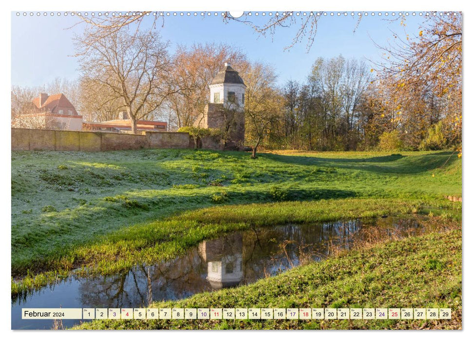 Voyage à travers l'Allemagne - Kalkar sur le Bas-Rhin (calendrier mural CALVENDO 2024) 