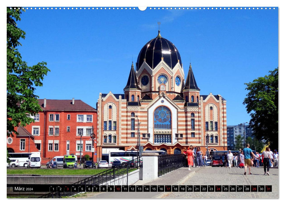 Kaliningrad - Das russische Königsberg (CALVENDO Premium Wandkalender 2024)