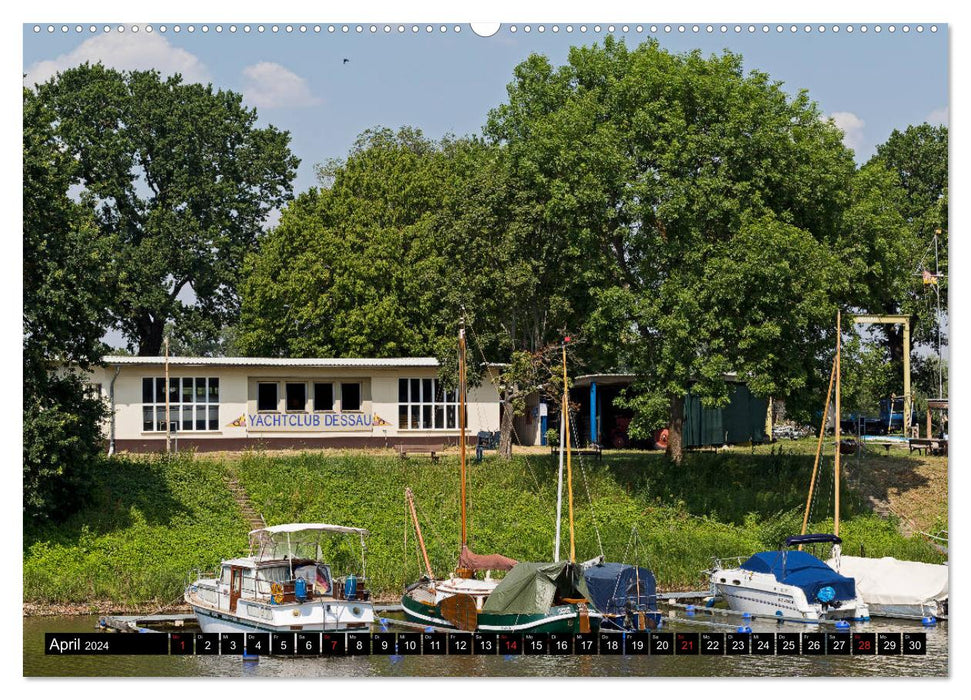 DESSAU - Eine Stadt mit vielen Gesichtern (CALVENDO Wandkalender 2024)