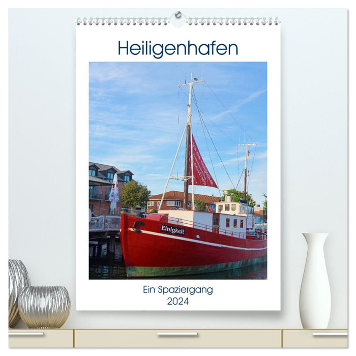 Heiligenhafen Ein Spaziergang (CALVENDO Premium Wandkalender 2024)