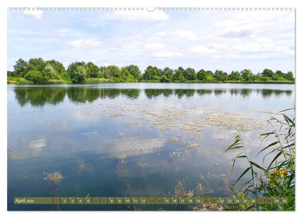 Hannover und Umgebung - Malerische Seen (CALVENDO Wandkalender 2024)
