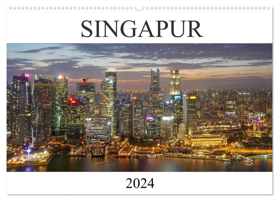 Singapur (CALVENDO Wandkalender 2024)