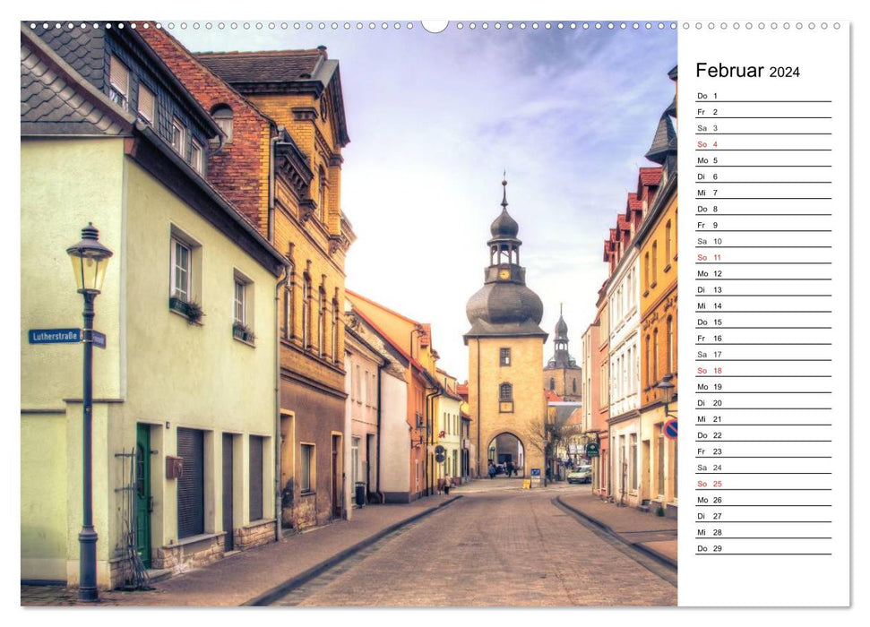 Die Stadt Hettstedt (CALVENDO Wandkalender 2024)