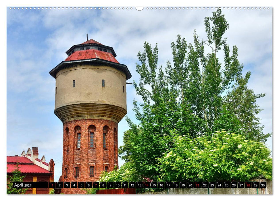 Insterburg heute - Impressionen aus Tschernjachowsk (CALVENDO Premium Wandkalender 2024)