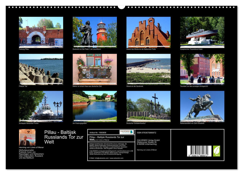 Pillau - Baltijsk. Russlands Tor zur Welt (CALVENDO Premium Wandkalender 2024)