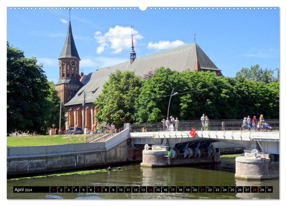 Kaliningrad - Das russische Königsberg (CALVENDO Wandkalender 2024)