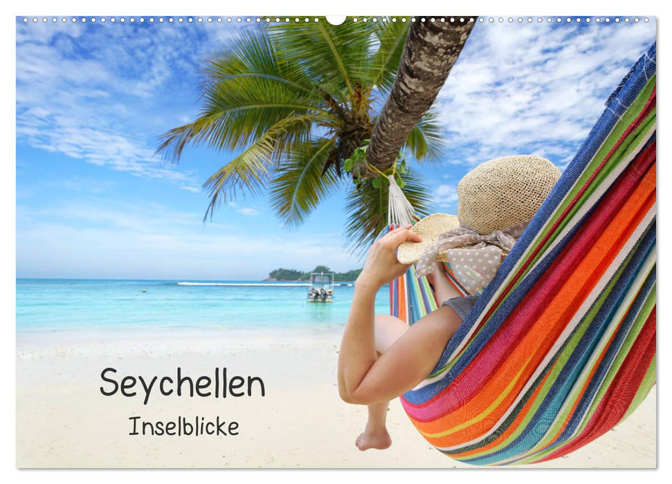Seychellen Inselblicke (CALVENDO Wandkalender 2024)