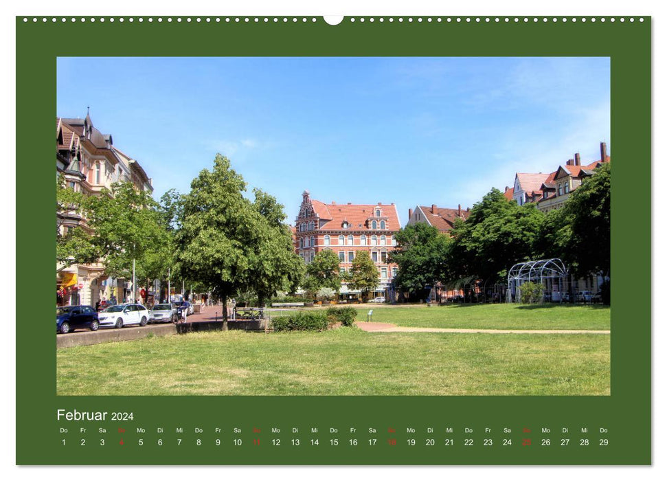 Hannovers Oststadt (CALVENDO Premium Wandkalender 2024)