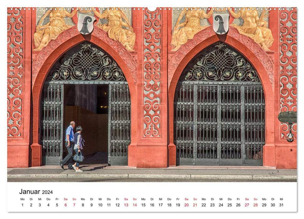 Gesichter der Schweiz, Zwischen Seen und Bergen (CALVENDO Wandkalender 2024)