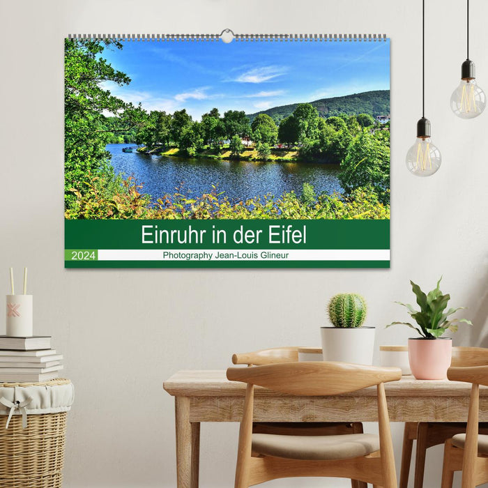 Einruhr in der Eifel (CALVENDO Wandkalender 2024)
