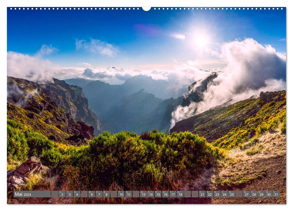 Madeira - Insel der Blumen 2024 (CALVENDO Premium Wandkalender 2024)