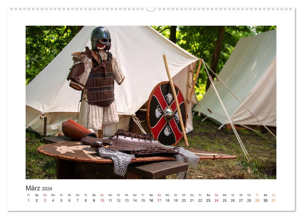Mittelalter - Zeit unserer Ahnen (CALVENDO Premium Wandkalender 2024)