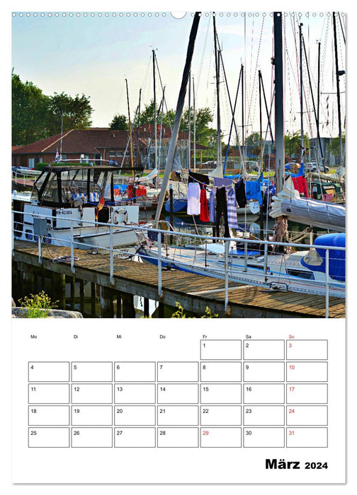 Marina Heiligenhafen (CALVENDO Wandkalender 2024)