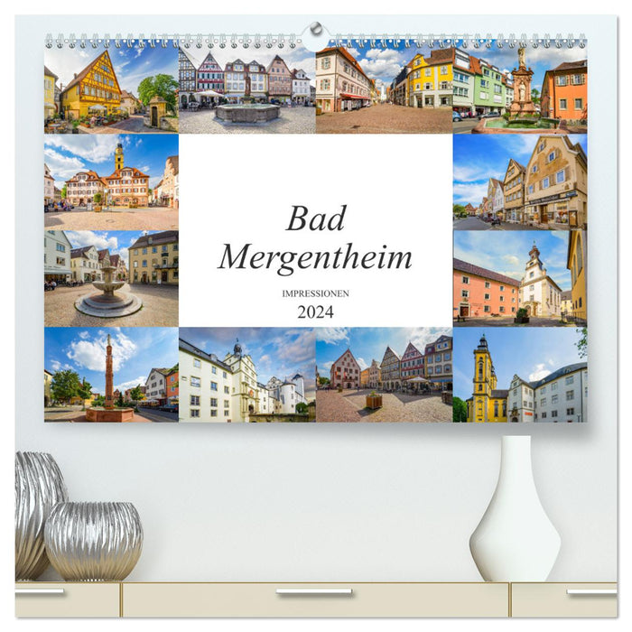Bad Mergentheim Impressionen (CALVENDO Premium Wandkalender 2024)