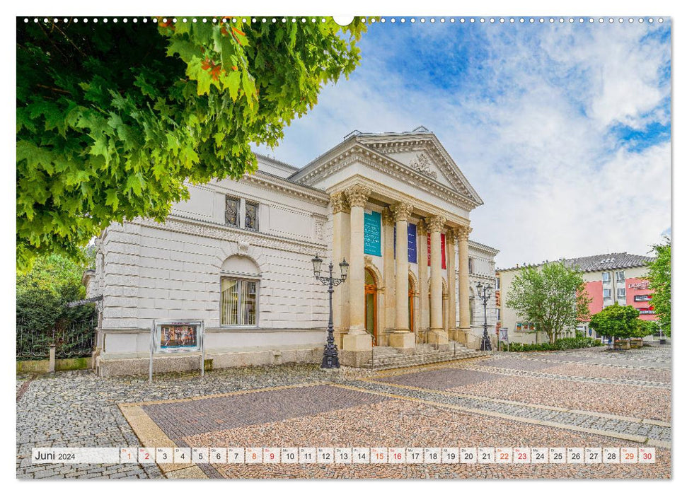 Plauen Impressionen (CALVENDO Wandkalender 2024)