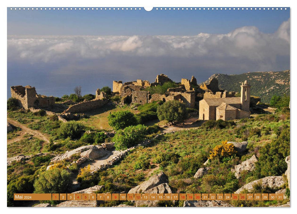 Korsika – die Perle im Mittelmeer (CALVENDO Premium Wandkalender 2024)