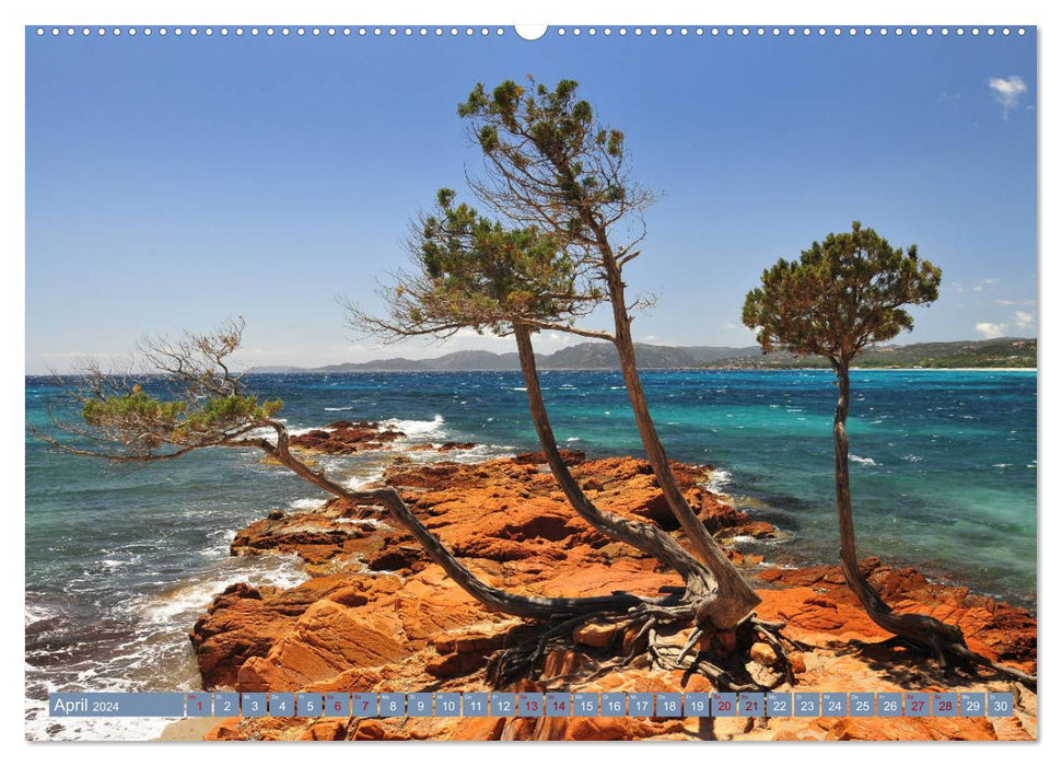 Korsika – die Perle im Mittelmeer (CALVENDO Wandkalender 2024)